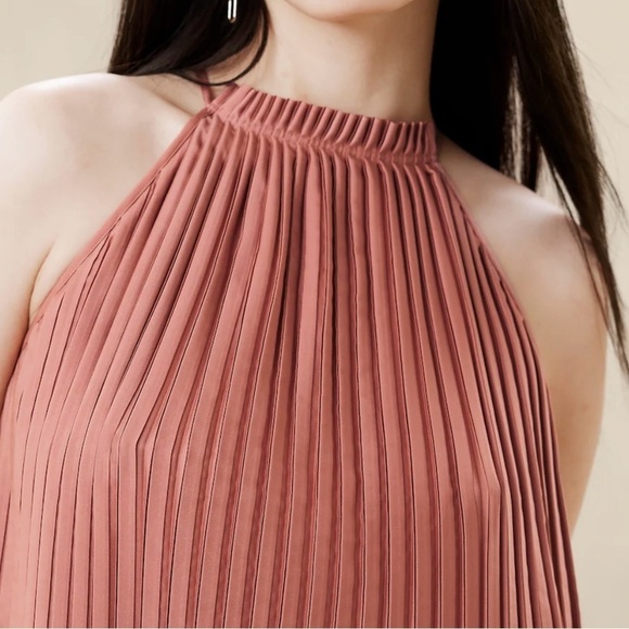 Banana Republic Halter Dress NWT - Picture 3 of 6